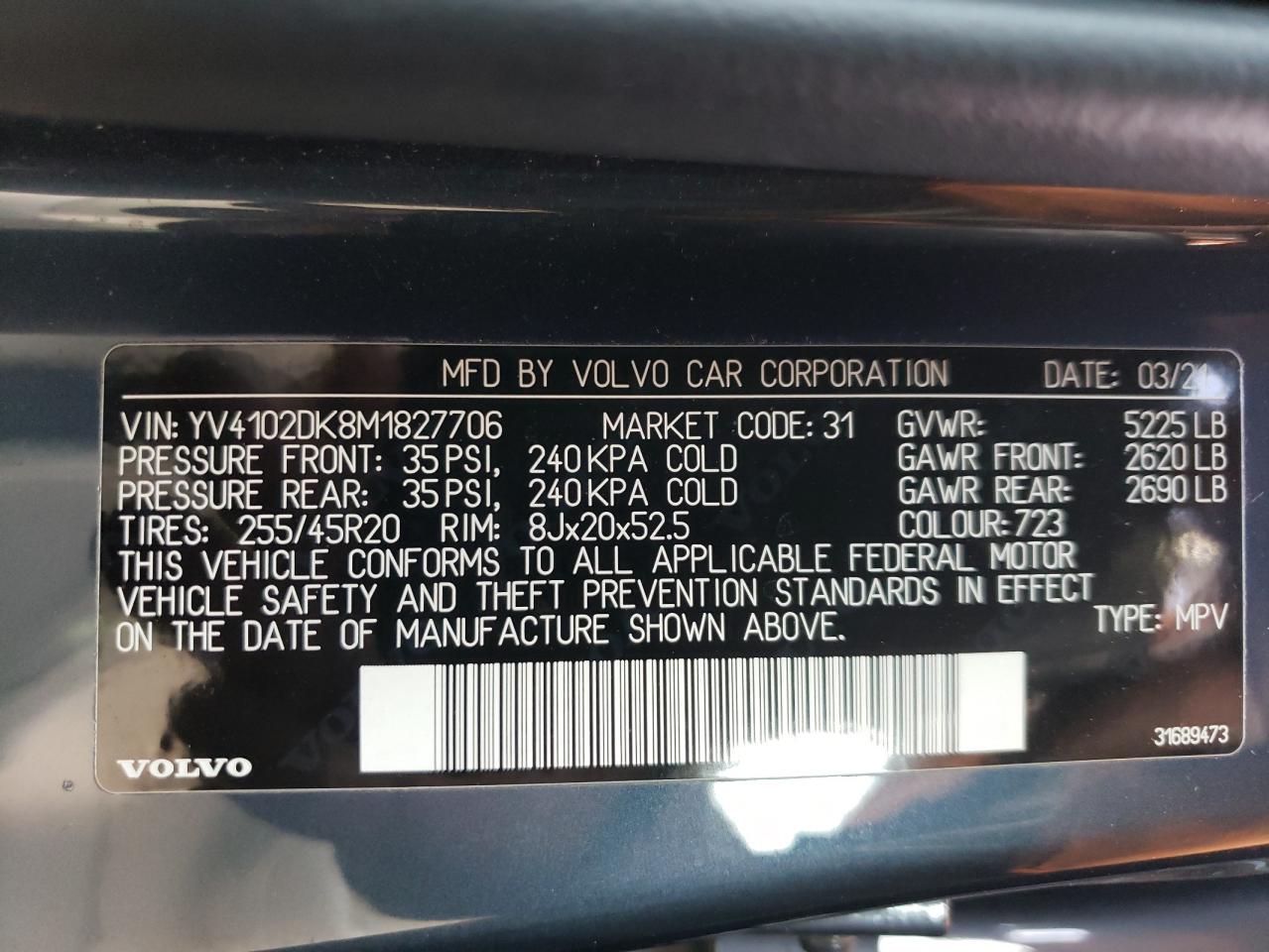 2021 Volvo XC60 - Image 13