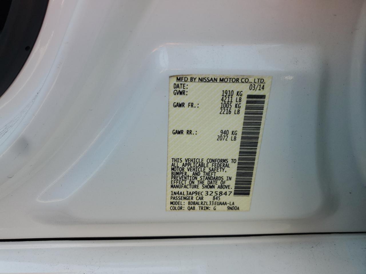 2014 Nissan Altima - Image 13