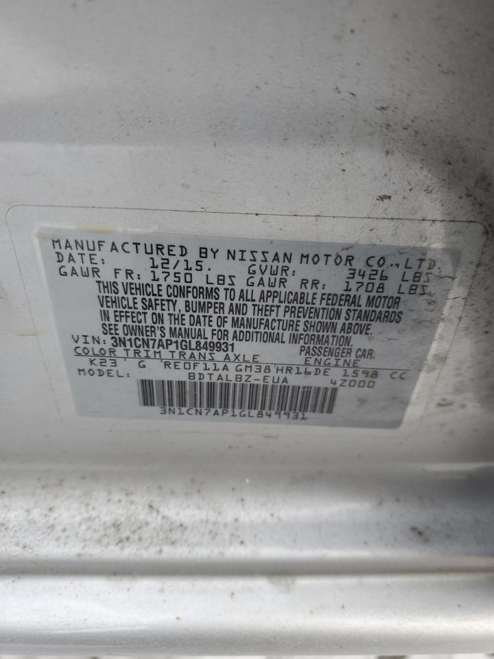 2016 Nissan Versa - Image 12