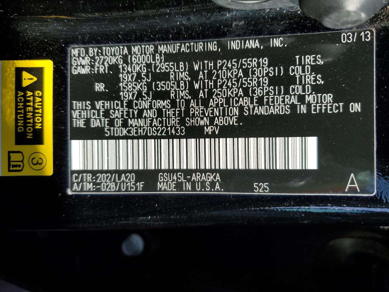 2013 Toyota Highlander - Image 13