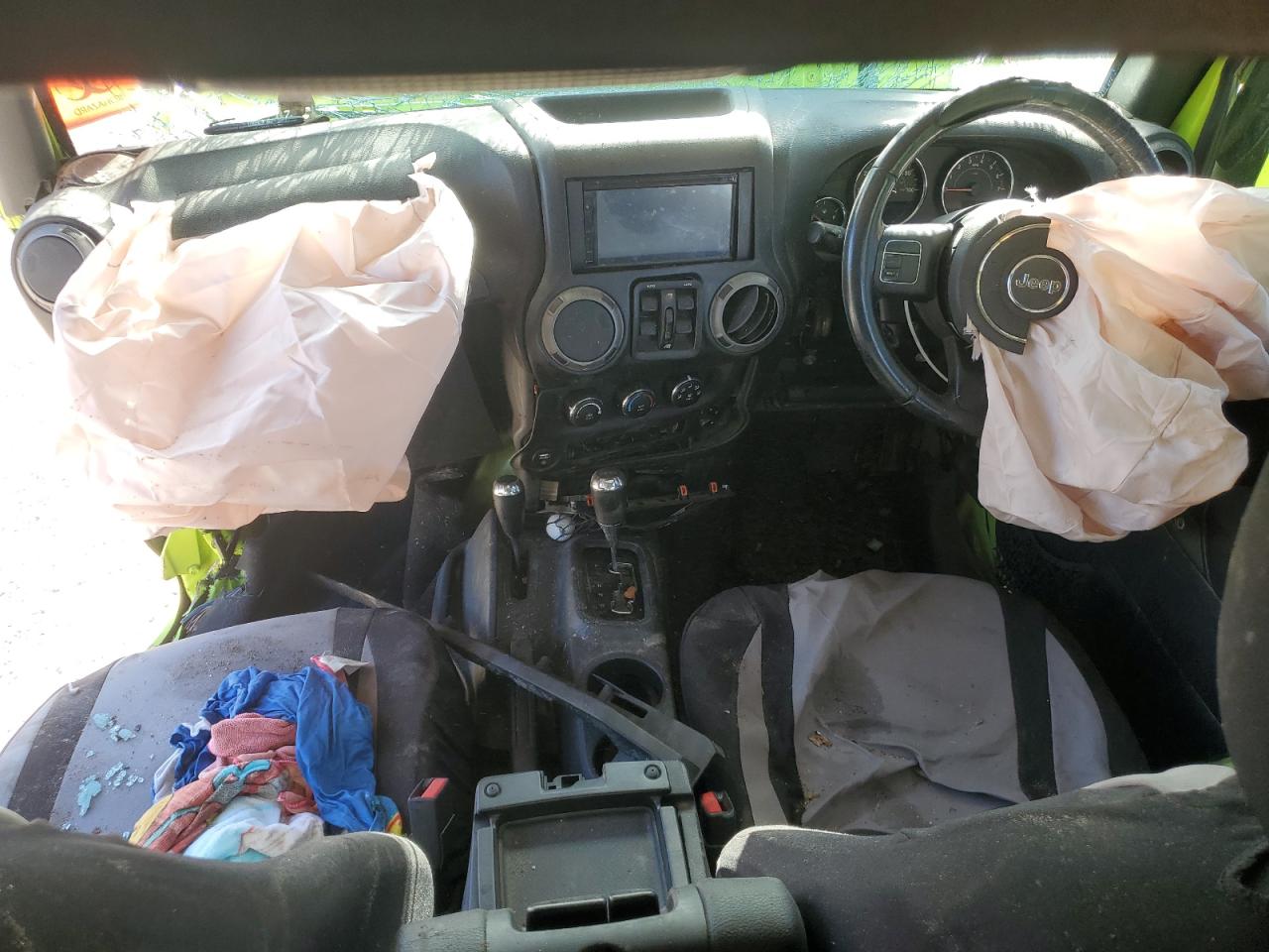 2016 Jeep Wrangler Unlimited Sport VIN: 1C4BJWKG9GL345359 Lot: 42134905