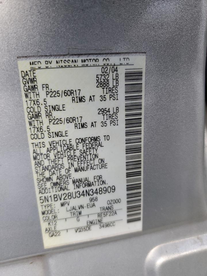 2004 Nissan Quest - Image 15