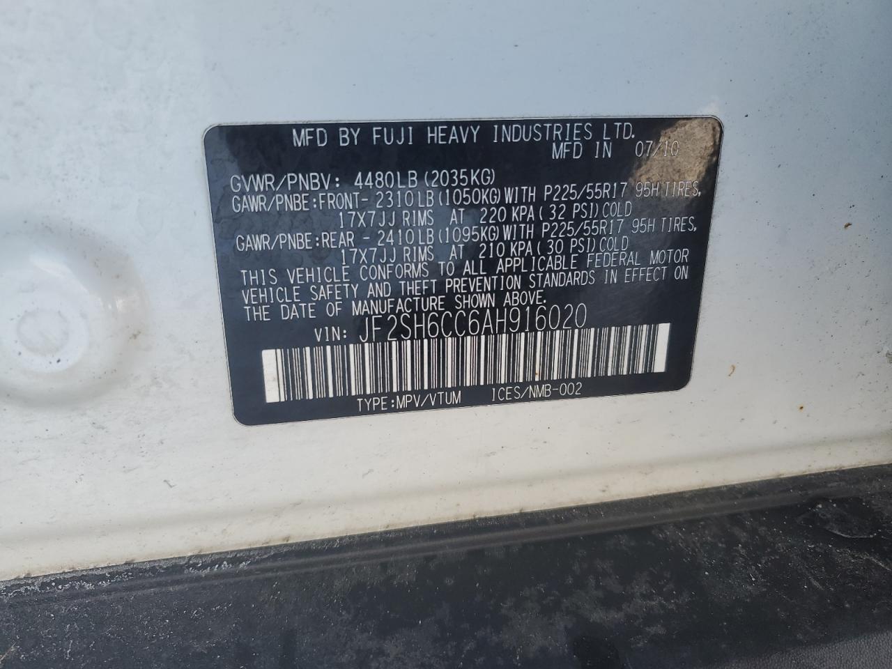 2010 Subaru Forester - Image 12