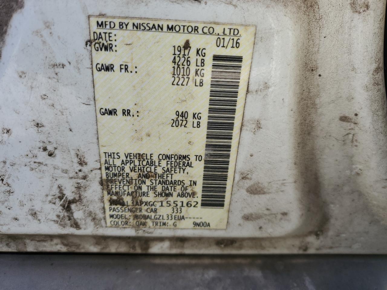 2016 Nissan Altima - Image 13