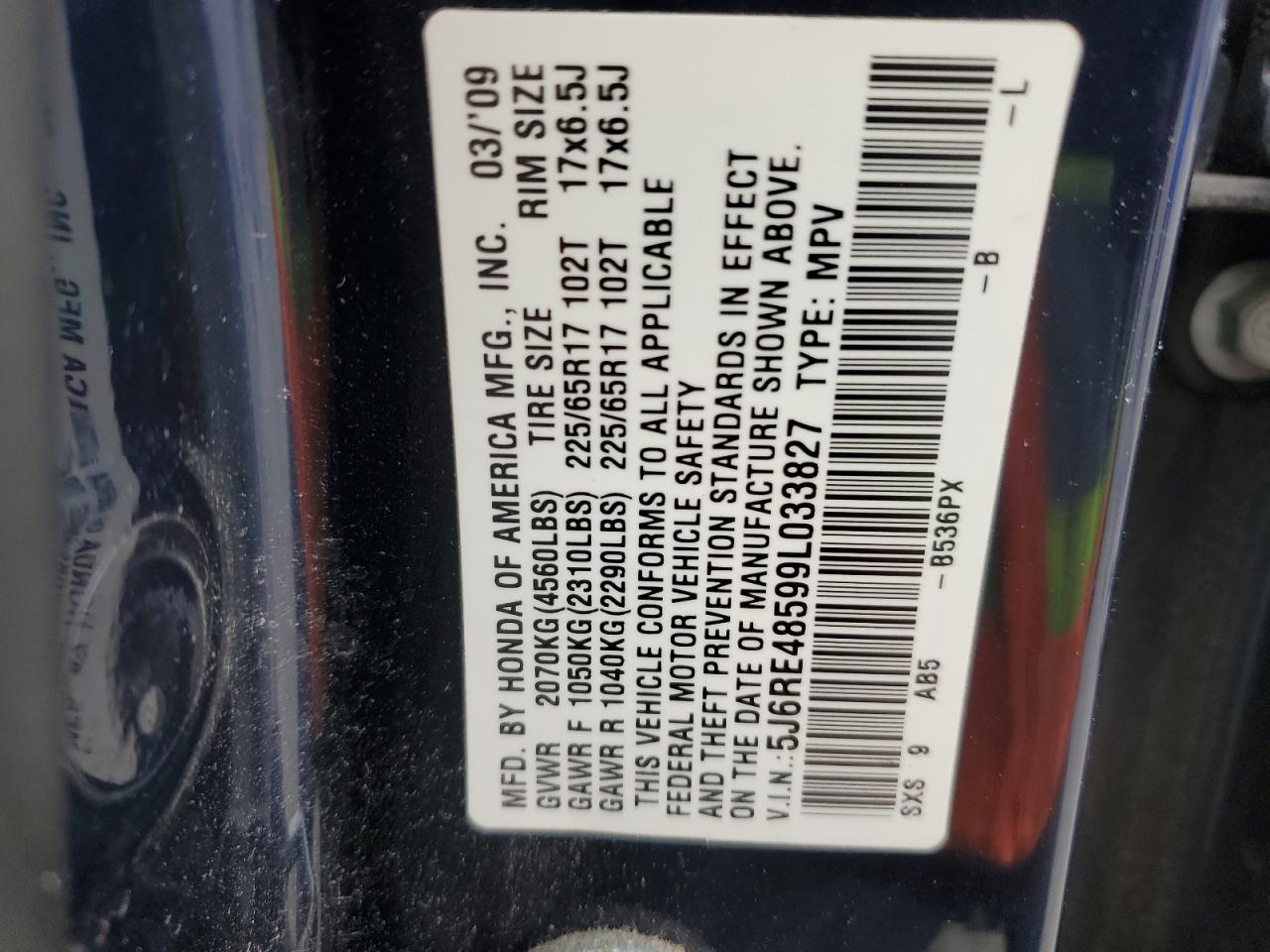 2009 Honda CR-V - Image 14