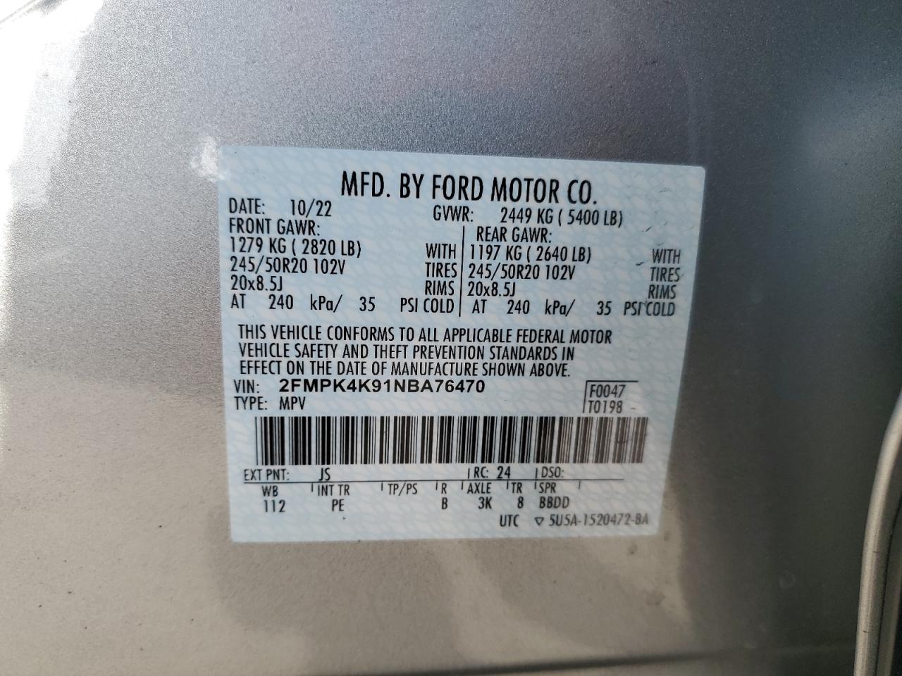 2022 Ford Edge - Image 15