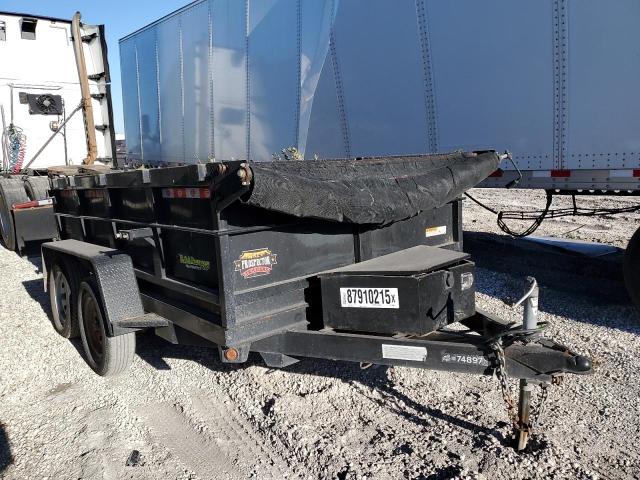 2022 Covered Wagon 10' Dump Trailer Black