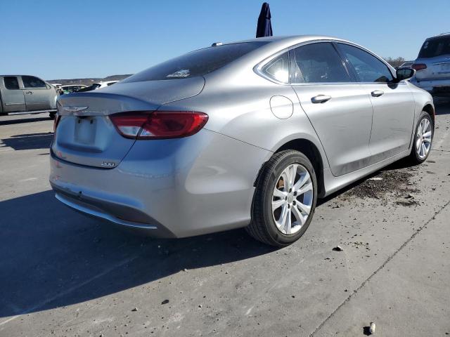  CHRYSLER 200 2016 Silver