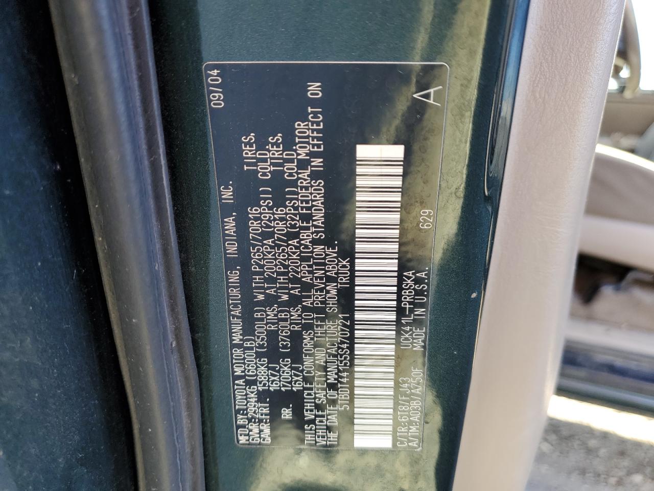 2005 Toyota Tundra - Image 12