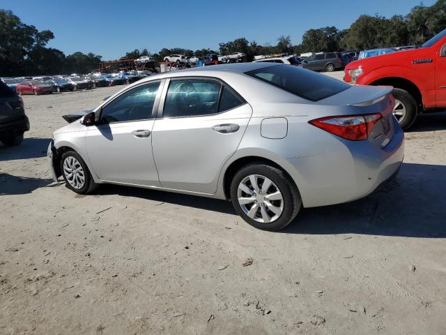  TOYOTA COROLLA 2015 Srebrny