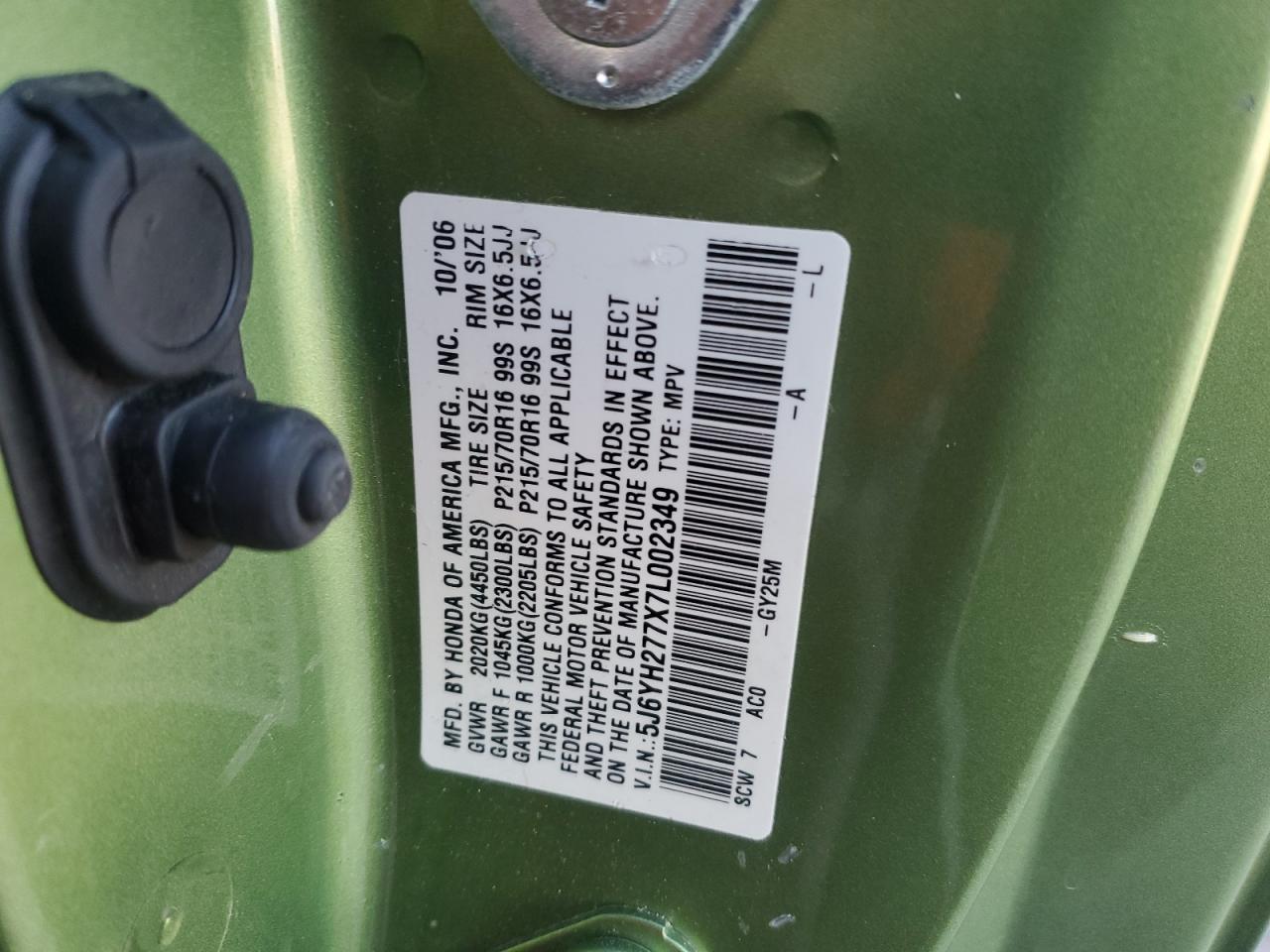 2007 Honda Element - Image 13