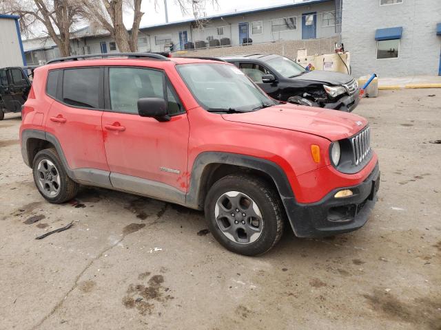  JEEP RENEGADE 2018 Red