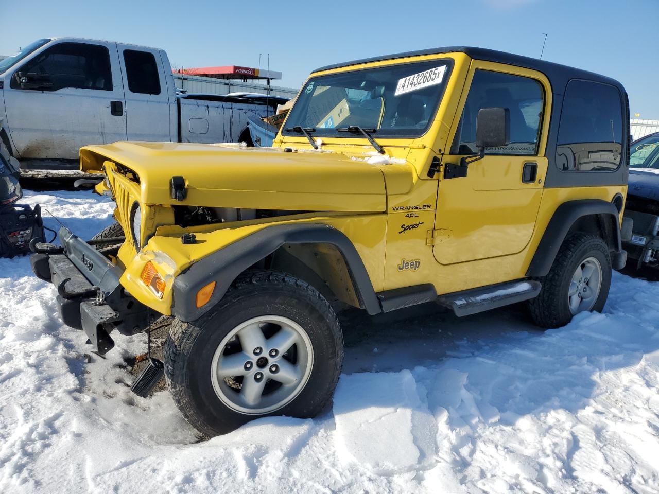 2000 Jeep Wrangler / Tj Sport იყიდება Cahokia Heights-ში, IL - Front End
