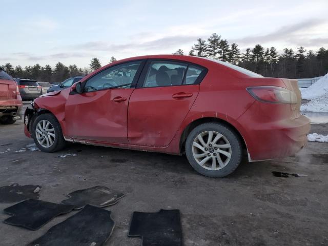Sedans MAZDA 3 2013 Czerwony