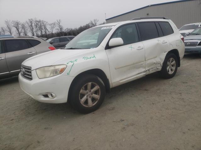 2010 Toyota Highlander Se en Venta en Spartanburg, SC - Side