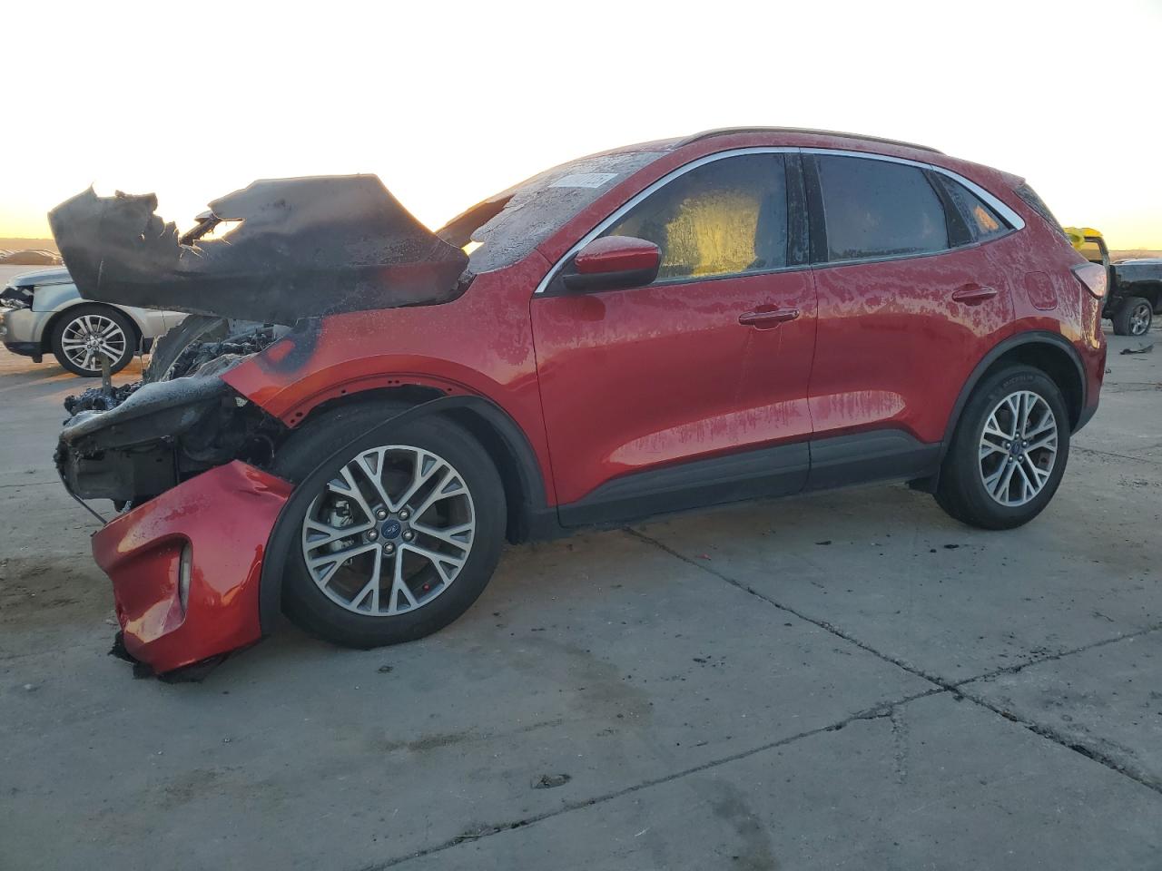 2021 Ford Escape Sel for Sale in Grand Prairie, TX - Burn - Engine