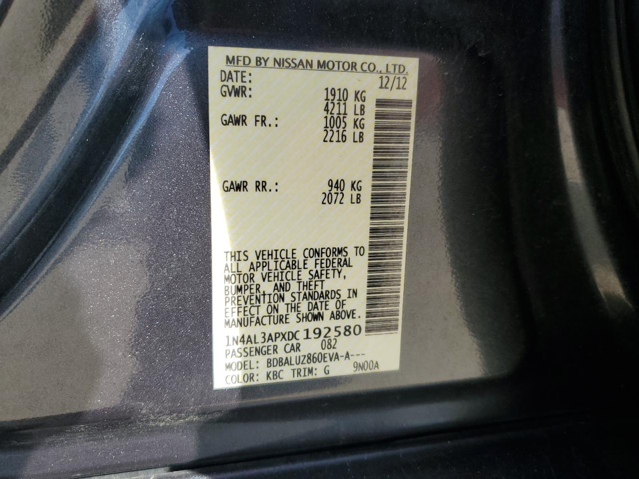 2013 Nissan Altima - Image 15