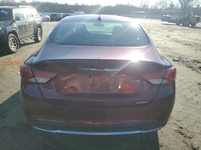  CHRYSLER 200 2016 Burgundy
