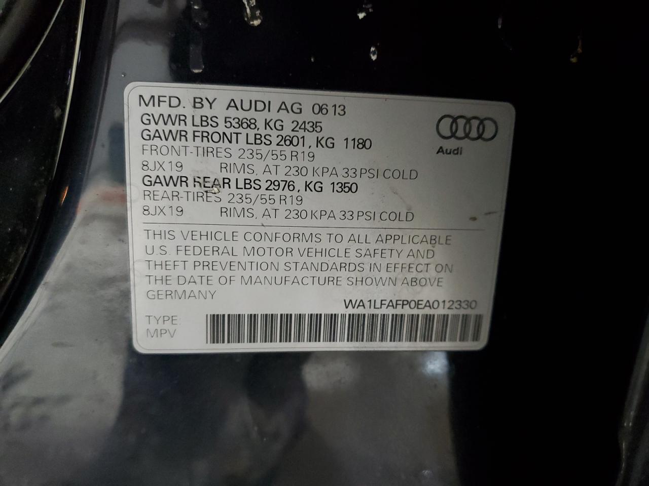 2014 Audi Q5 - Image 12