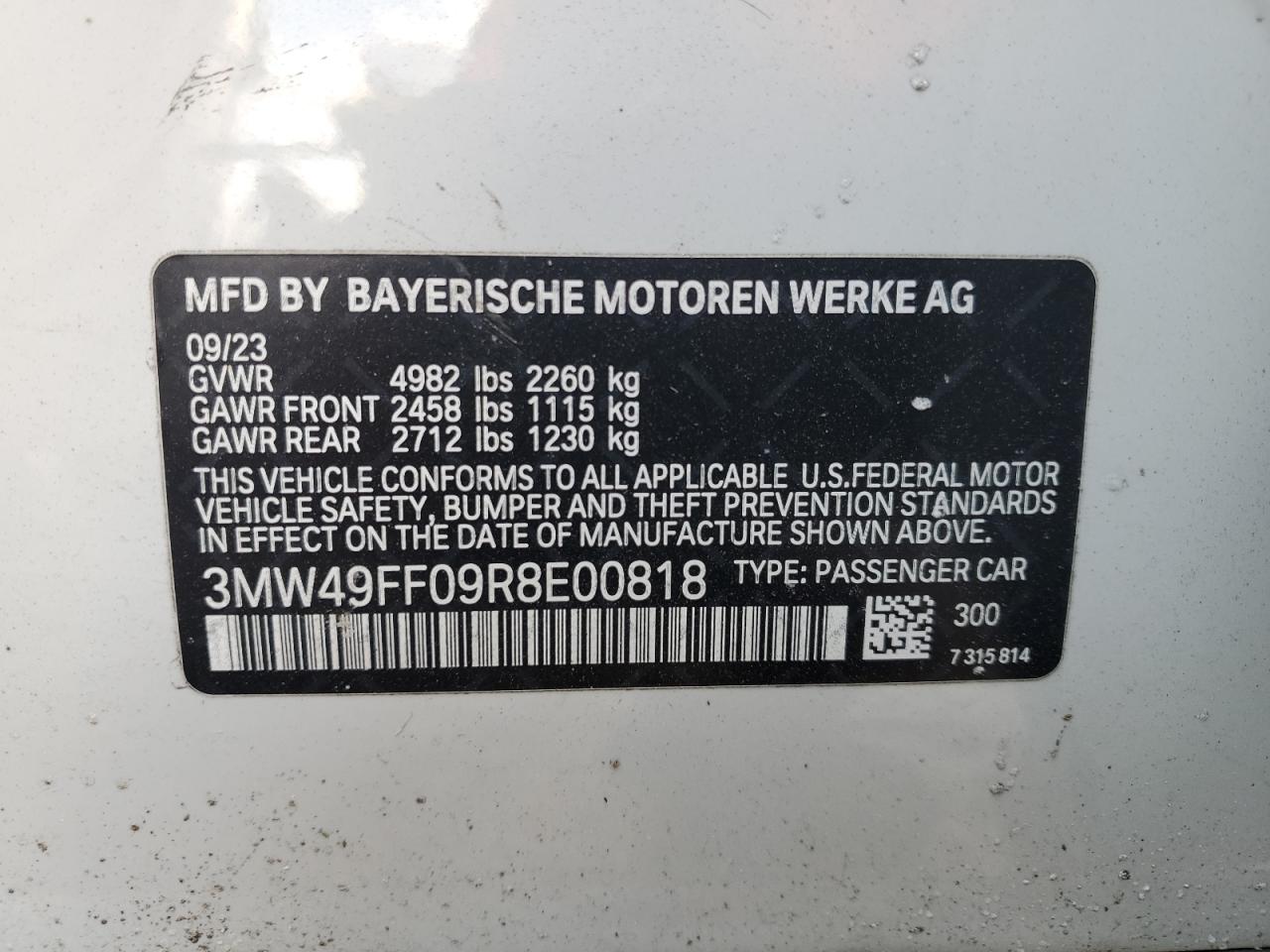 2024 BMW M3 - Image 15