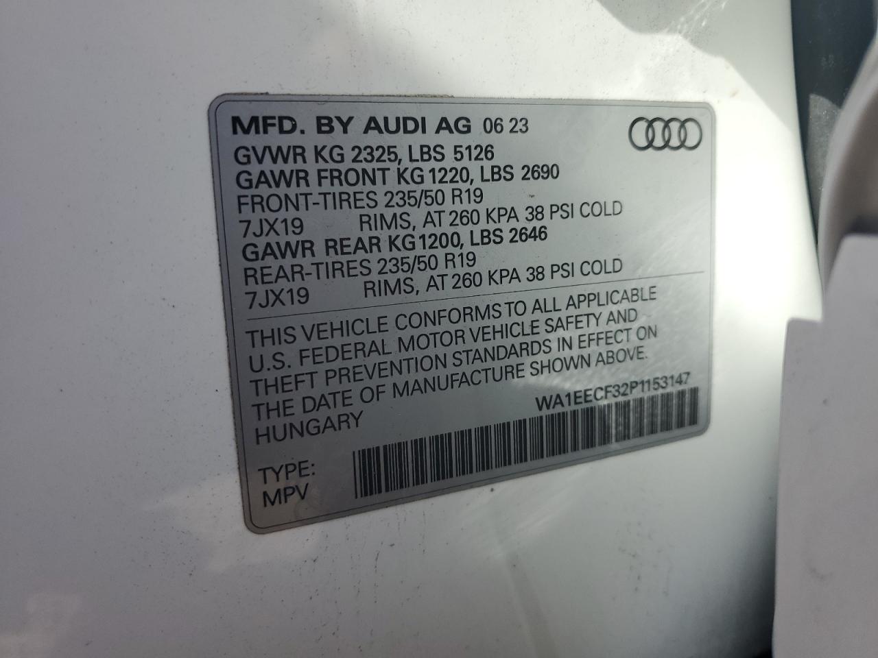 2023 Audi Q3 - Image 13