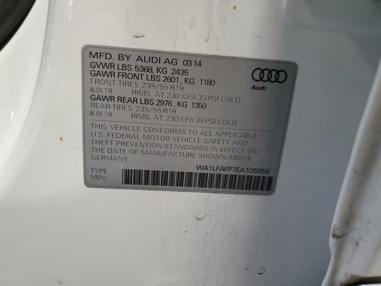 2014 Audi Q5 - Image 15
