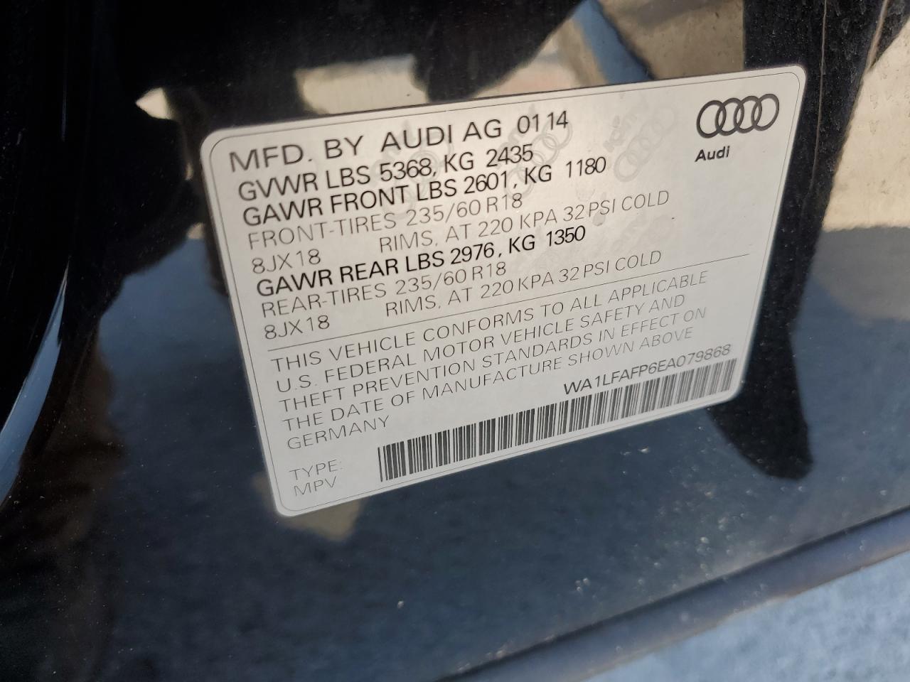 2014 Audi Q5 - Image 14