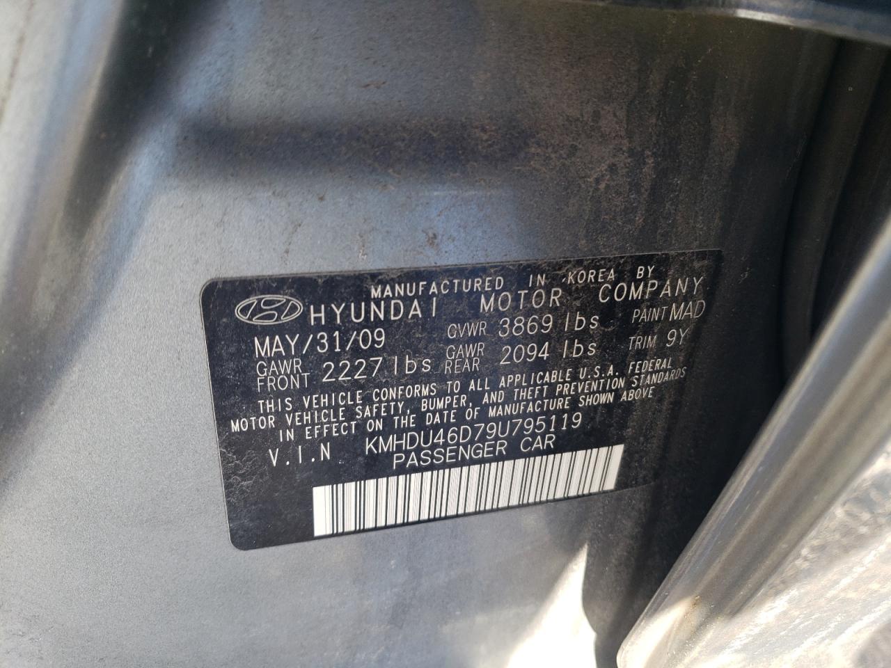 2009 Hyundai Elantra - Image 14