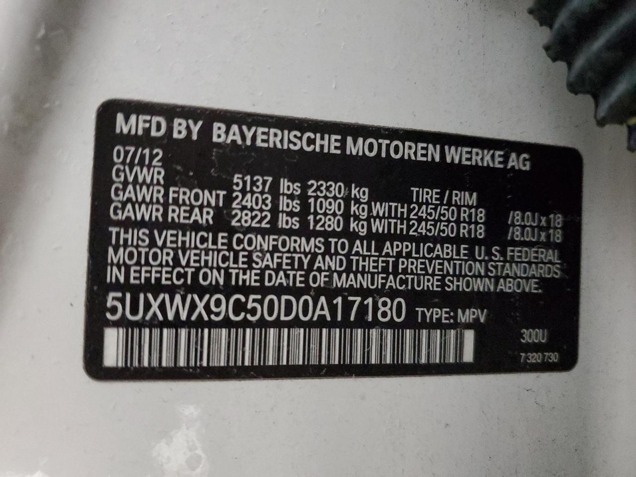 2013 BMW X3 - Image 13
