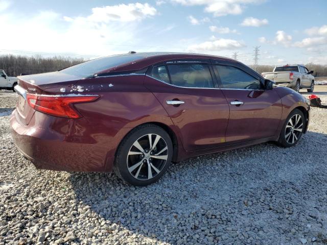 Sedans NISSAN MAXIMA 2017 Burgundy