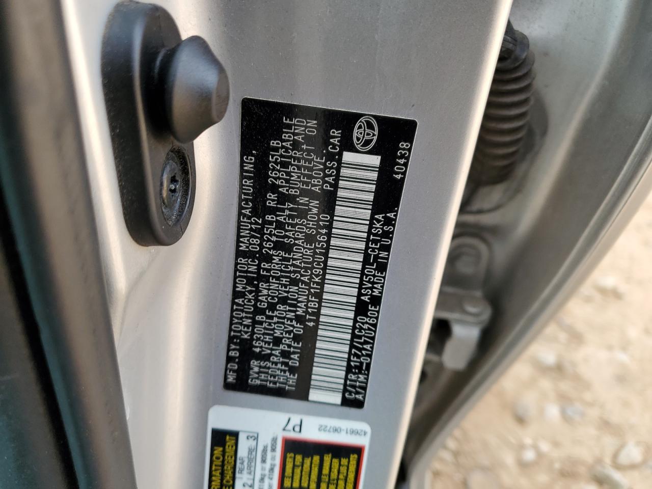 2012 Toyota Camry - Image 14
