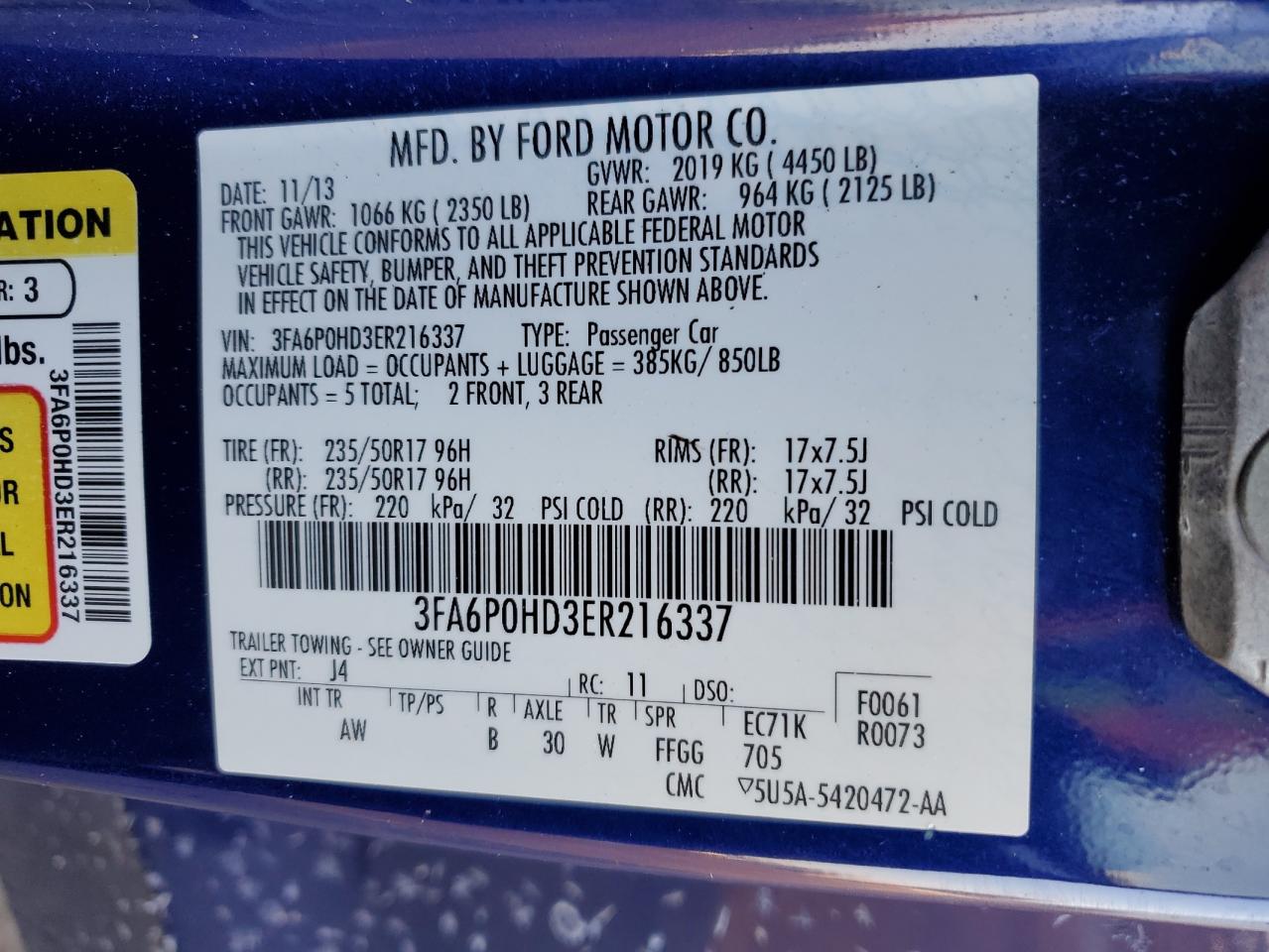2014 Ford Fusion - Image 14