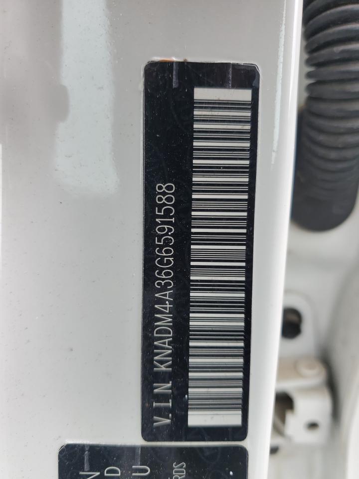 2016 Kia Rio Lx VIN: KNADM4A36G6591588 Lot: 87292264