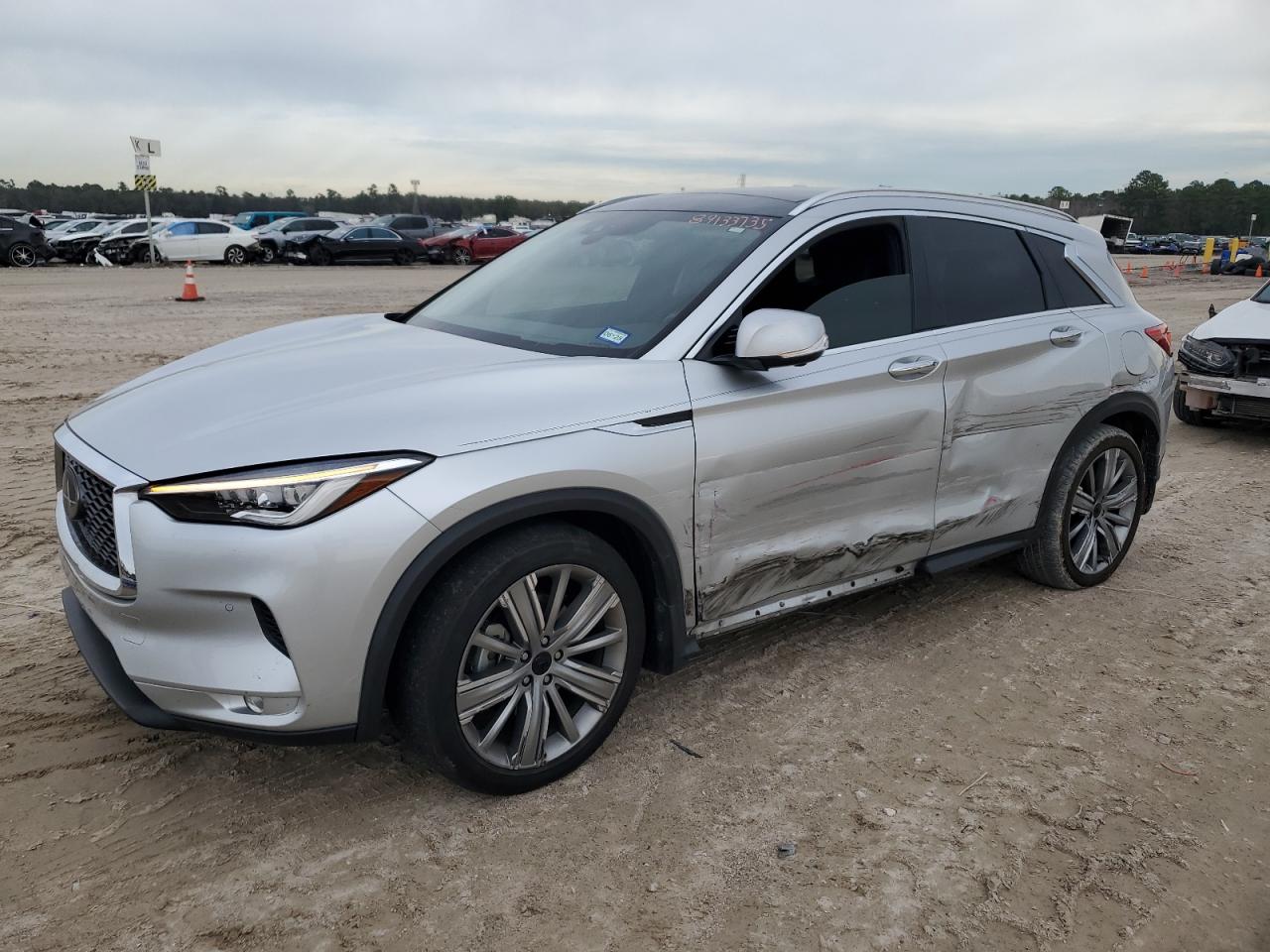 VIN 3PCAJ5CA4MF123178 2021 INFINITI QX50 no.1