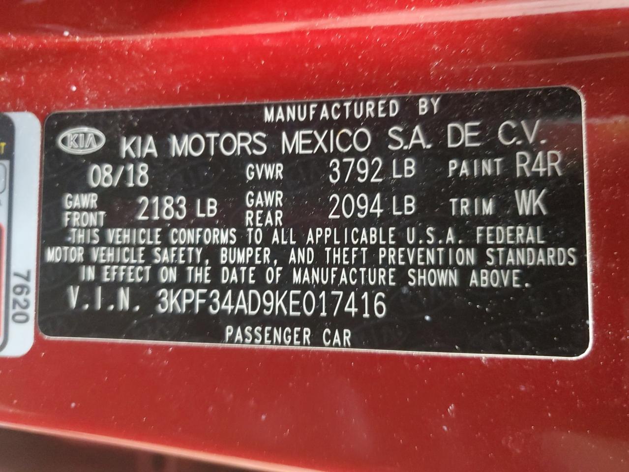 2019 Kia Forte - Image 12
