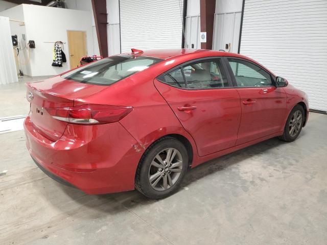  HYUNDAI ELANTRA 2017 Czerwony