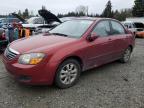 2009 Kia Spectra Ex de vânzare în Graham, WA - Minor Dent/Scratches