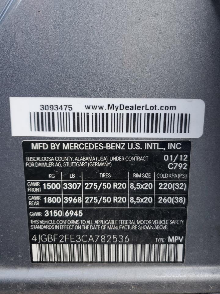 2012 Mercedes-Benz GL-klasse - Image 13