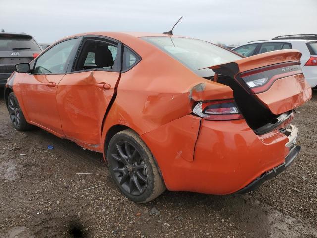  DODGE DART 2015 Pomarańczowy