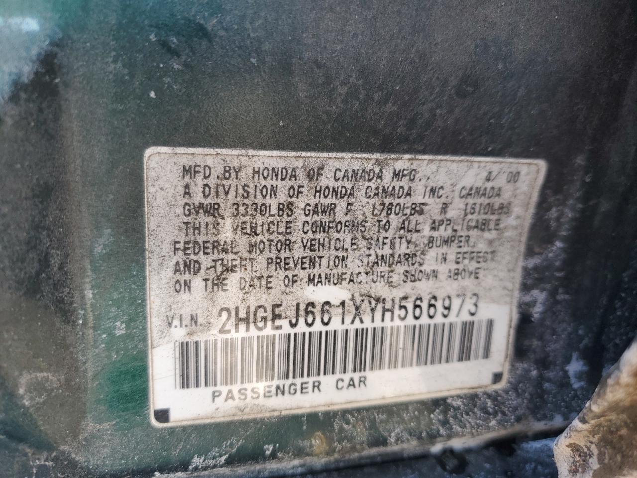 2000 Honda Civic - Image 14