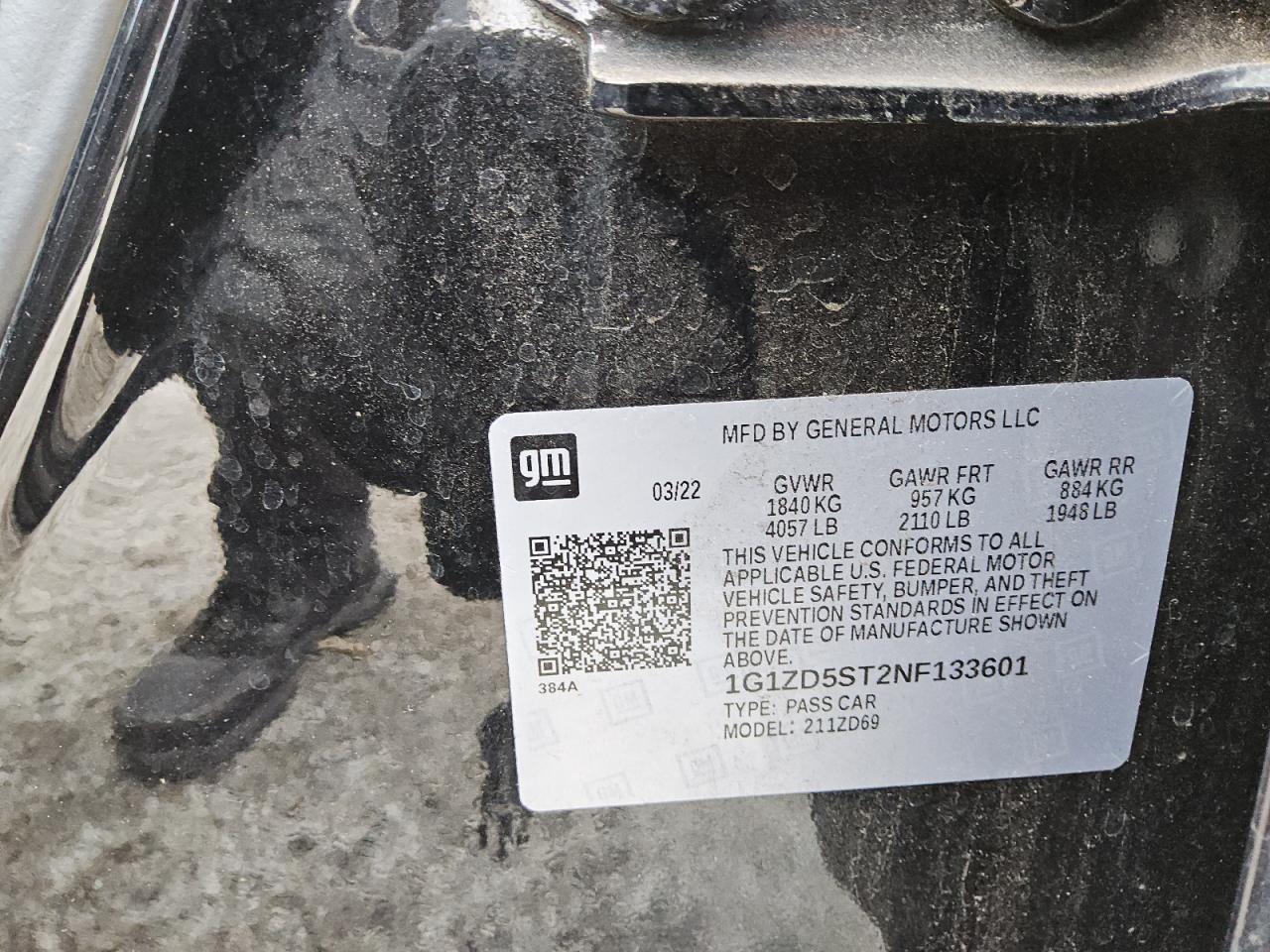 2022 Chevrolet Malibu - Image 13