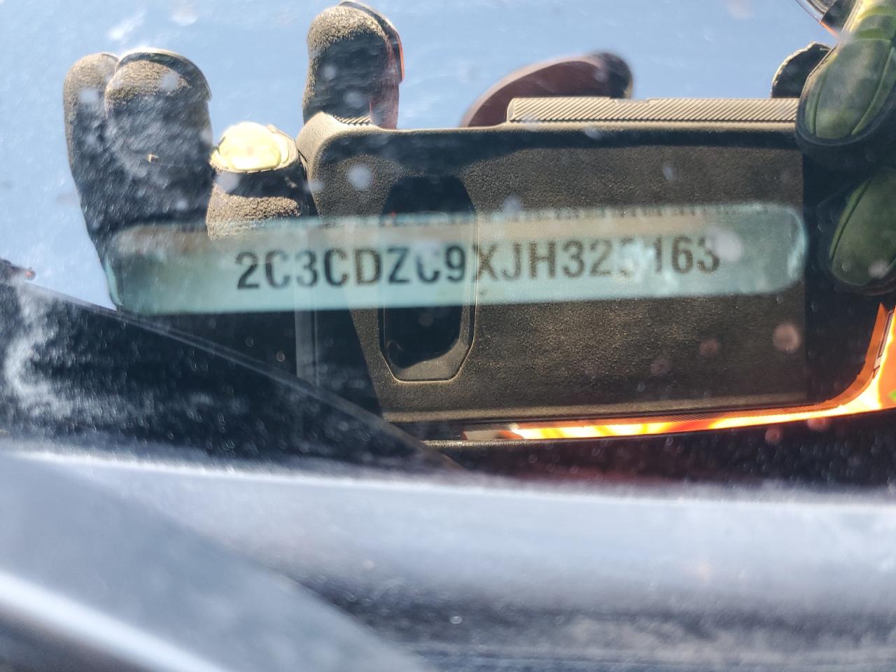 2018 Dodge Challenger Srt Hellcat VIN: 2C3CDZC9XJH326163 Lot: 88171475