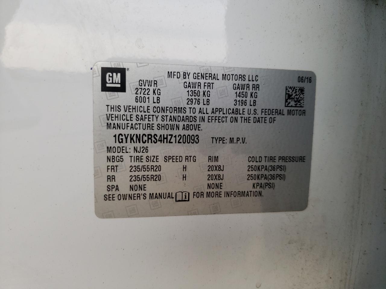 2017 Cadillac XT5 - Image 13