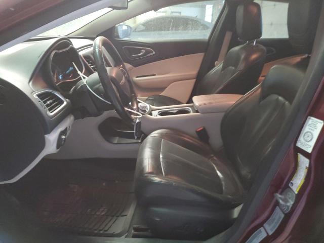  CHRYSLER 200 2015 Burgundy