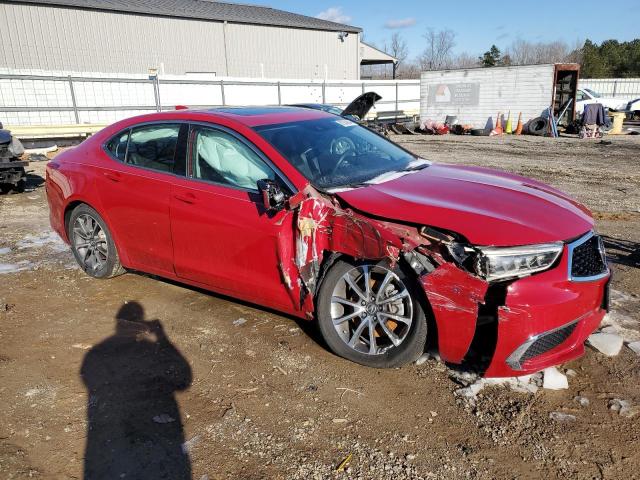  ACURA TLX 2018 Червоний