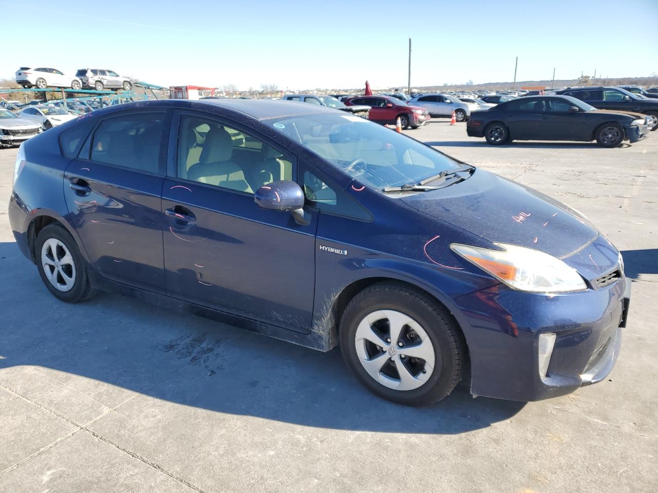 VIN JTDKN3DU9E1786472 2014 TOYOTA PRIUS no.4