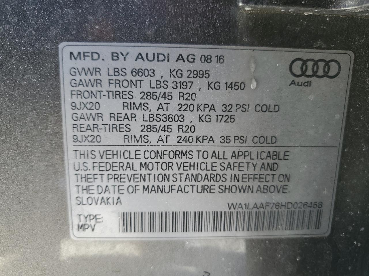 2017 Audi Q7 - Image 14