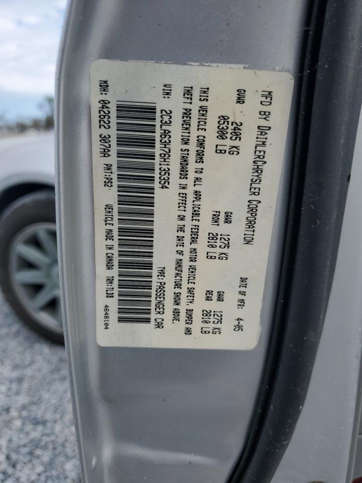 2006 Chrysler 300C VIN: 2C3LA63H76H135354 Lot: 88823075