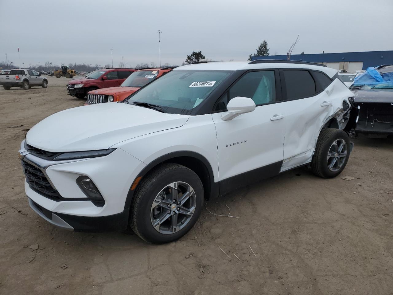 2024 Chevrolet Blazer 2Lt на продаже в Woodhaven, MI - Rear End
