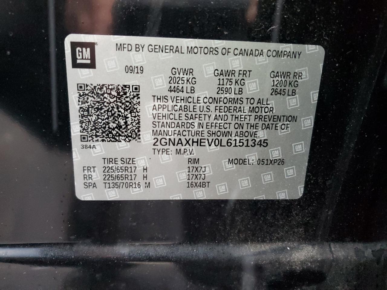 2020 Chevrolet Equinox - Image 15